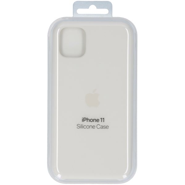 Apple Cover in Silicone Apple iPhone 11 - White