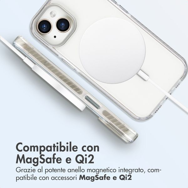 imoshion Cover Combat MagSafe Apple iPhone 15 - Grigio