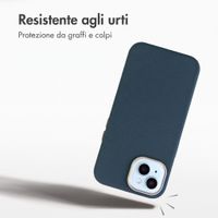 Accezz Cover Mesh con MagSafe Apple iPhone 15 - Blu scuro