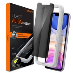 Spigen Vetro temperato GLAStR EZ Fit, confezione da 2 + Applicatore Apple iPhone 11