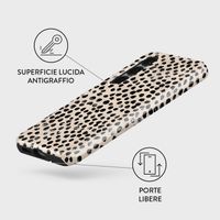 Burga Cover Posteriore Resistente Samsung Galaxy S25 - Almond Latte