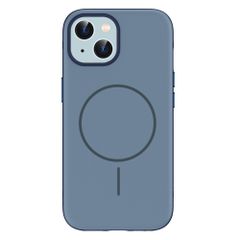 imoshion Cover posteriore Color con Thin MagSafe Ring Apple iPhone 15 - Blu scuro