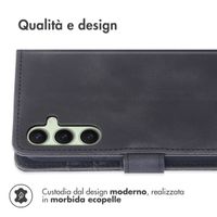 imoshion Cover a libro con Cordino Samsung Galaxy S25 Plus - Nero