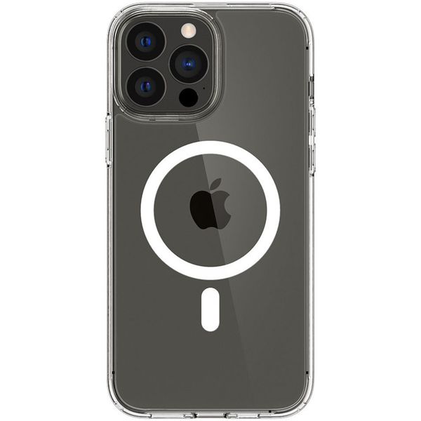 Spigen Cover Posteriore Ultra Ibrida con MagSafe Apple iPhone 13 Pro Max - Crystal Clear