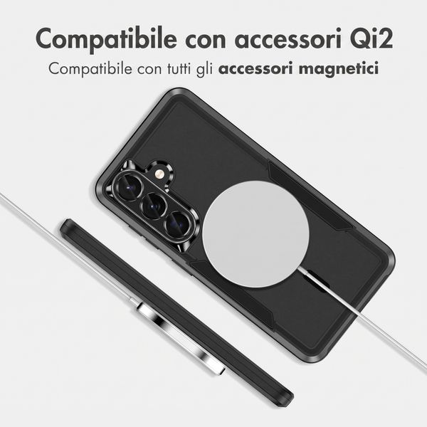 imoshion Cover posteriore con MagSafe Samsung Galaxy S25 / S24 - Nero