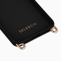Selencia Cover posteriore Rivièra con MagSafe con ganci rimovibili Samsung Galaxy A57 (5G) - Velvet Black