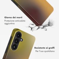 Selencia Cover Posteriore Vivid Samsung Galaxy S26 - Gradient Olive Dust