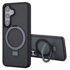 Accezz Cover con anello e supporto con MagSafe Samsung Galaxy S25 - Nero