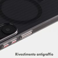 Accezz Cover Lite con MagSafe | Fluted | Samsung Galaxy S26 - Nero