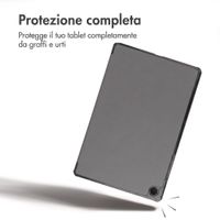 imoshion Cover a libro Trifold Samsung Galaxy Tab A9 Plus - Grigio