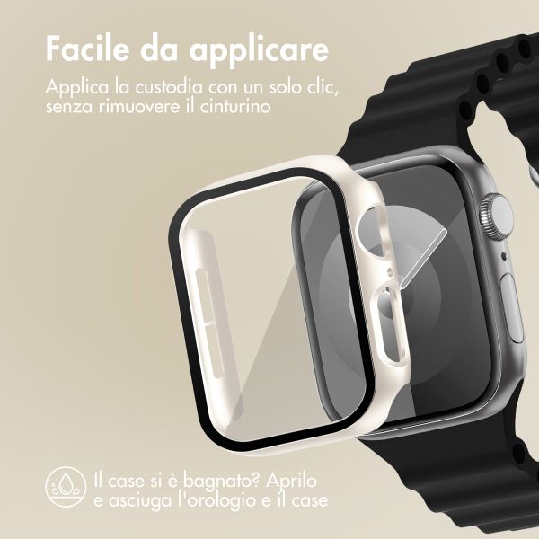 imoshion Cover rigida integrale Apple Watch 4 / 5 / 6 / SE - 40 mm - Luce stellare
