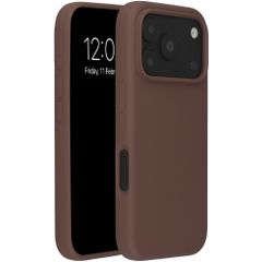 Accezz Cover in silicone liquido con MagSafe Apple iPhone 18 Pro / 17 Pro - New Tea Brown
