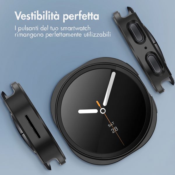 imoshion Cover rigida integrale Samsung Galaxy Watch 8 (44 mm) - Nero