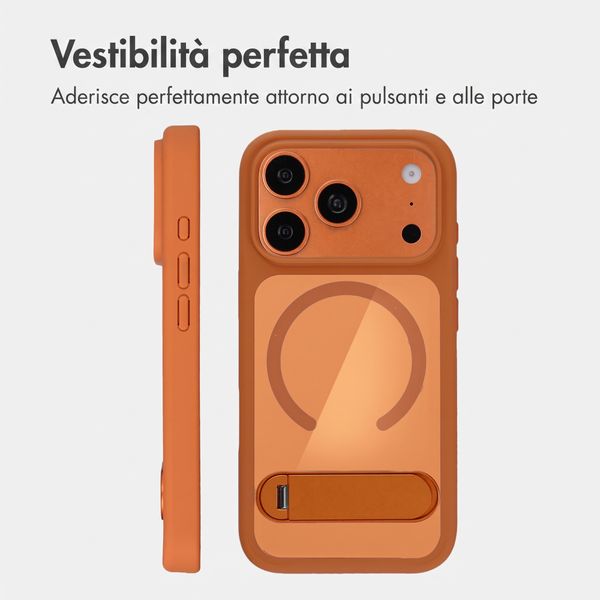 Accezz Cover Hold con MagSafe Apple iPhone 18 Pro Max / 17 Pro Max - Cosmic Orange