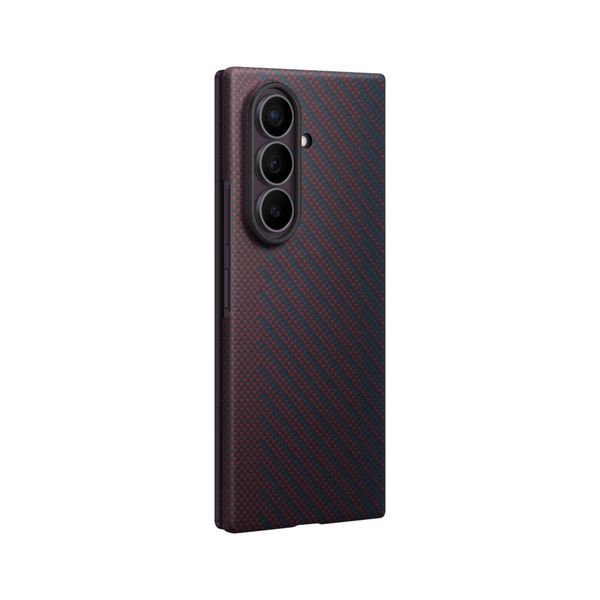Samsung Cover Carbon Magnet Samsung Galaxy Z Fold 8 Ultra - Red
