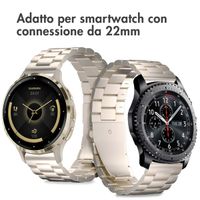 imoshion Cinturino in acciaio  - Attacco universale 20 mm - Starlight