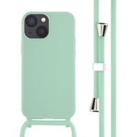 imoshion Cover in Silicone con Cordino Apple iPhone 13 Mini - Menta verde