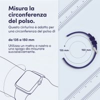 Apple Modern Buckle FineWoven Apple Watch | 38/40/41/42 mm - Taglia S - Lavender Blue