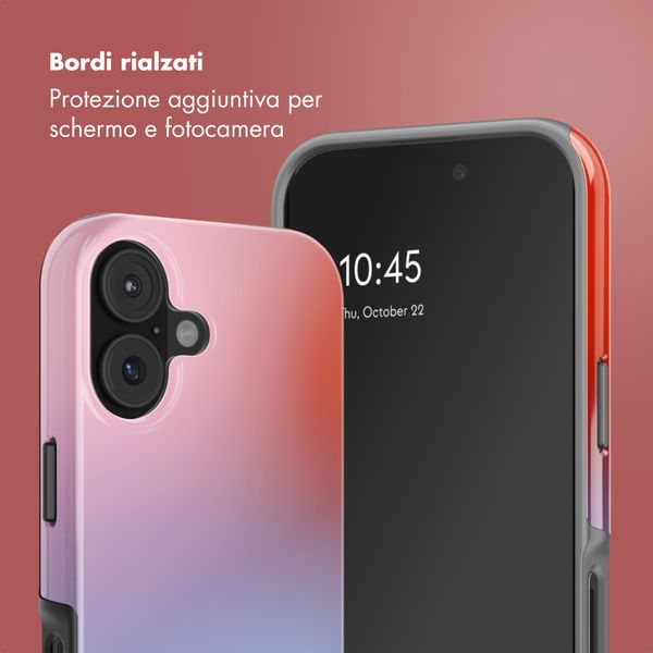 Selencia Cover posteriore Vivid con MagSafe Apple iPhone 17 - Gradient Soft Blush