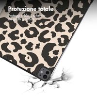imoshion Cover Trifold Design Apple iPad Pro 13 (2025) M5 / (2024) M4 - Leopard