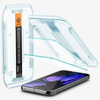 Spigen Vetro temperato GLAStR EZ Fit, confezione da 2 + Applicatore Google Pixel 9 / 9 Pro / 10 / 10 Pro