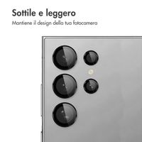 imoshion 2 Pack protezione lente fotocamera Samsung Galaxy S24 Ultra - Nero