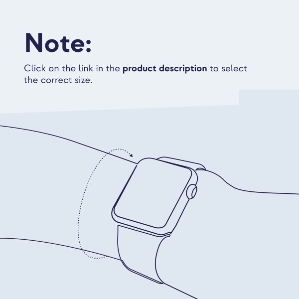 Apple Cinturino Solo intrecciato Apple Watch | 44/45/46/49 mm - Taglia 6 - Magenta