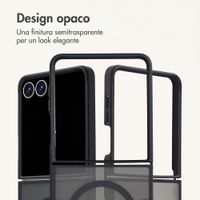 imoshion Cover posteriore Color Guard con MagSafe Samsung Galaxy Z Flip 8 - Nero