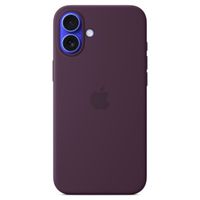 Apple Cover Posteriore in Silicone con MagSafe Apple iPhone 16 Plus - Plum