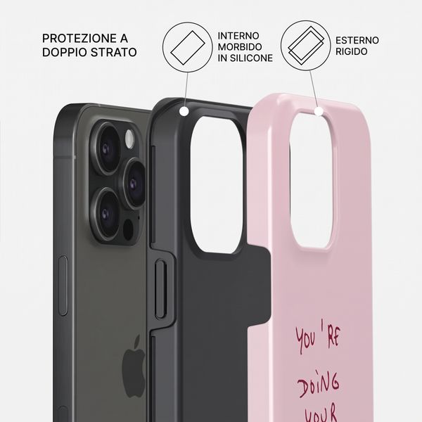 Burga Cover Posteriore Resistente con MagSafe Apple iPhone 15 Pro - Your Best