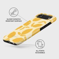 Burga Cover Posteriore Resistente con MagSafe Apple iPhone Air - Lemon Tart