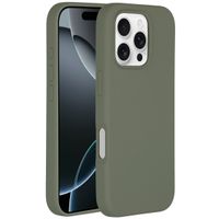 Accezz Cover in silicone liquido con MagSafe Apple iPhone 16 Pro - Cooper Green