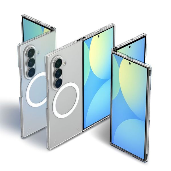 Spigen Cover posteriore AirSkin MagSafe Samsung Galaxy Z Fold 8 Ultra - Clear