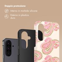 Selencia Cover Posteriore Vivid Samsung Galaxy A37 (5G) - Paisley Blush