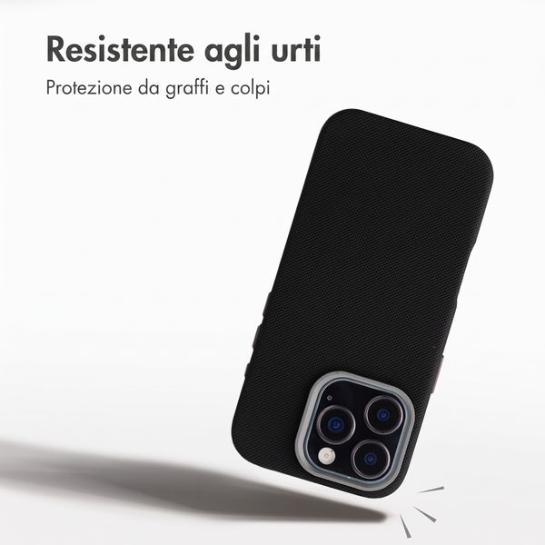 Accezz Cover Mesh con MagSafe Apple iPhone 16 Pro - Nero