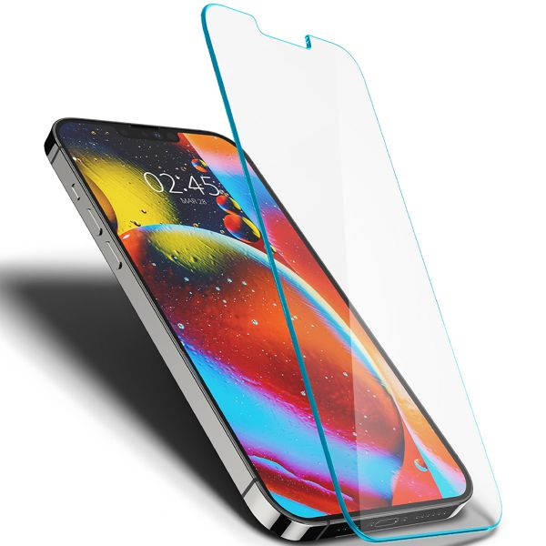 Spigen Vetro temperato GLAStR EZ Fit, confezione da 2 + Applicatore Apple iPhone 13 Pro Max