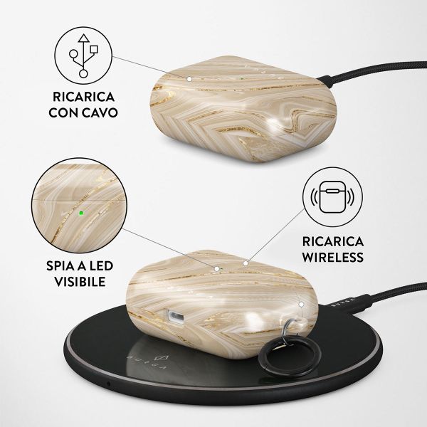 Burga Custodia rigida Apple AirPods Pro - Full Glam