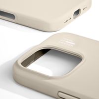 iDeal of Sweden Cover in silicone con MagSafe Apple iPhone 16 Pro Max - Cloud Dancer
