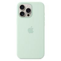 Apple Cover Posteriore in Silicone con MagSafe Apple iPhone 16 Pro Max - Aquamarine
