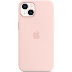 Apple Cover Posteriore in Silicone con MagSafe Apple iPhone 13 - Chalk Pink