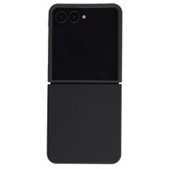 Accezz Cover in silicone liquido con MagSafe Samsung Galaxy Z Flip 8 - Nero