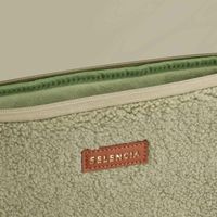 Selencia Cover Teddy per laptop 13-14 pollici - Laptopsleeve - Sage Green
