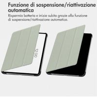 imoshion Cover a libro Trifold Samsung Galaxy Tab A9 Plus - Verde chiaro