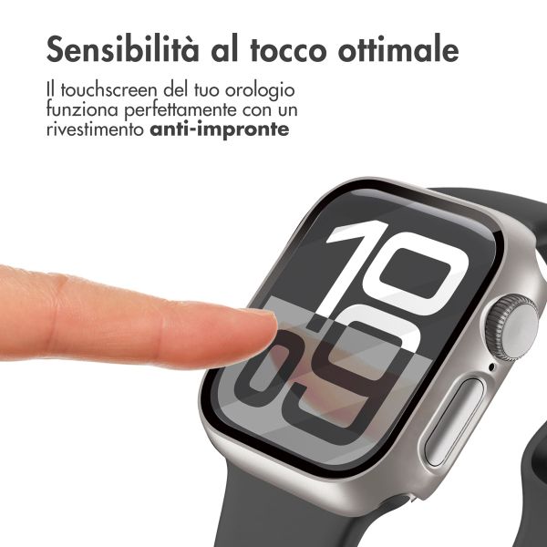 imoshion Cover rigida integrale Apple Watch 10 / 11 - 42 mm - Titanium