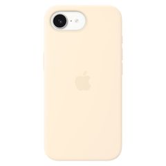 Apple Cover in silicone con MagSafe Apple iPhone 17e - Vanilla