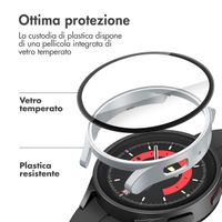 imoshion Cover rigida integrale Samsung Galaxy Watch 6 - 44 mm - Argento