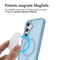 imoshion Cover posteriore Color Guard con MagSafe Samsung Galaxy S24 FE - Azzurro