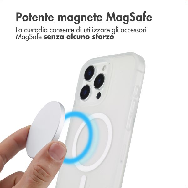 imoshion Cover posteriore Color Guard con MagSafe Apple iPhone 16 Pro Max - Bianco