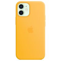 Apple Cover Posteriore in Silicone con MagSafe Apple iPhone 12 Mini - Sunflower