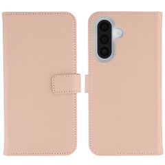 Selencia Cover a libro in vera pelle Samsung Galaxy A27 (5G) - Dusty Pink